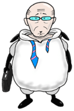 Uncle Sheep sticker #4388594