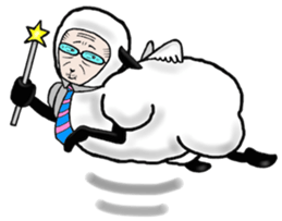Uncle Sheep sticker #4388595