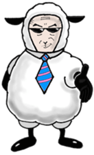 Uncle Sheep sticker #4388599