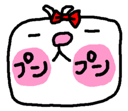 "woman" Love 39 laughs rabbit sticker #4388618