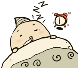 Chubby rice ball sticker #4389049