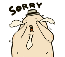 Chubby rice ball sticker #4389052