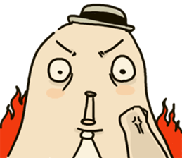 Chubby rice ball sticker #4389061