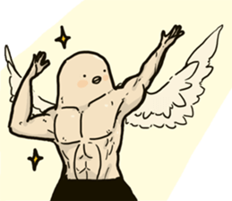 Chubby rice ball sticker #4389066