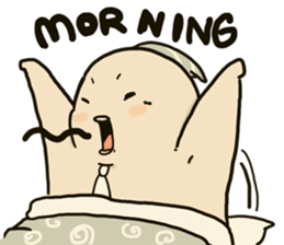 Chubby rice ball sticker #4389073