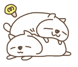 PUNIPUNI cat sticker #4389193