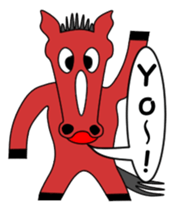 JIN-JIN Horse Life sticker #4389680