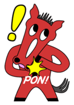 JIN-JIN Horse Life sticker #4389686