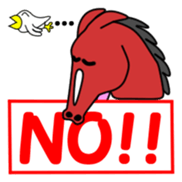 JIN-JIN Horse Life sticker #4389691