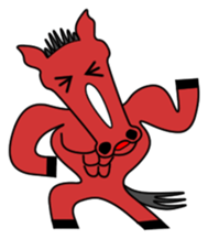 JIN-JIN Horse Life sticker #4389695