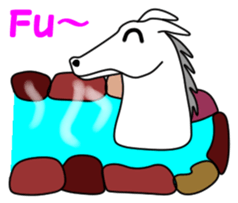 JIN-JIN Horse Life sticker #4389696