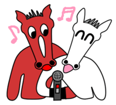 JIN-JIN Horse Life sticker #4389699