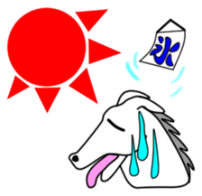 JIN-JIN Horse Life sticker #4389700