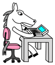 JIN-JIN Horse Life sticker #4389712