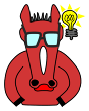 JIN-JIN Horse Life sticker #4389715