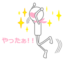 Heart man sticker #4390002