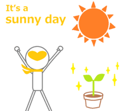 Heart man sticker #4390036