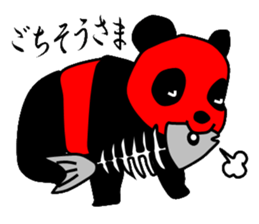 A red panda sticker #4390326