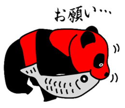 A red panda sticker #4390339