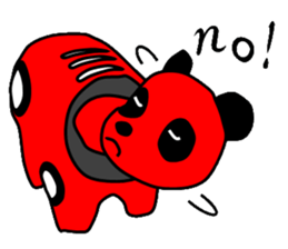 A red panda sticker #4390342