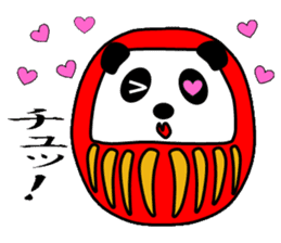 A red panda sticker #4390349