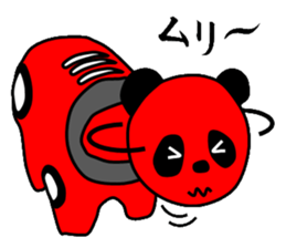 A red panda sticker #4390354