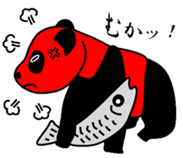 A red panda sticker #4390357