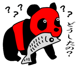 A red panda sticker #4390358