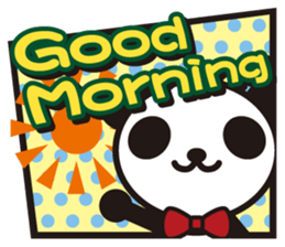 White Panda&Black Panda 3 sticker #4390560