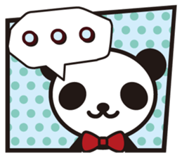 White Panda&Black Panda 3 sticker #4390576