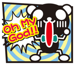 White Panda&Black Panda 3 sticker #4390577