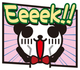 White Panda&Black Panda 3 sticker #4390586