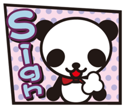 White Panda&Black Panda 3 sticker #4390588