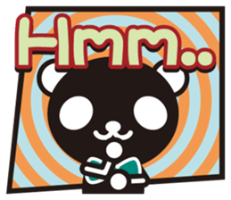 White Panda&Black Panda 3 sticker #4390589