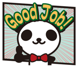 White Panda&Black Panda 3 sticker #4390594