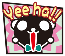 White Panda&Black Panda 3 sticker #4390597