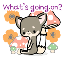 Kawaii Chihuahua2(English) sticker #4391001