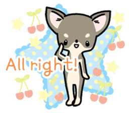 Kawaii Chihuahua2(English) sticker #4391004