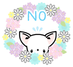 Kawaii Chihuahua2(English) sticker #4391007