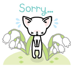 Kawaii Chihuahua2(English) sticker #4391021
