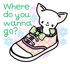 Kawaii Chihuahua2(English) sticker #4391024