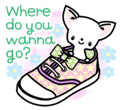 Kawaii Chihuahua2(English) sticker #4391024