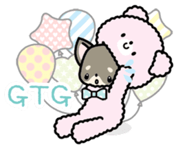 Kawaii Chihuahua2(English) sticker #4391028
