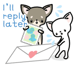 Kawaii Chihuahua2(English) sticker #4391029