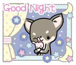 Kawaii Chihuahua2(English) sticker #4391032