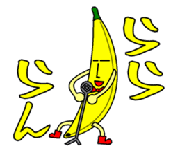 weird banana man sticker #4391562