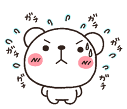 bear heart 13 sticker #4391950