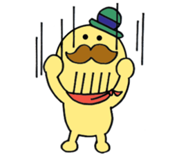 Tsugesan  The character of Kaizuka sticker #4392004