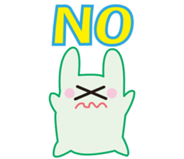 life's conversation of Rabbit's friends sticker #4392048