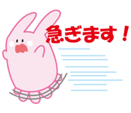life's conversation of Rabbit's friends sticker #4392051